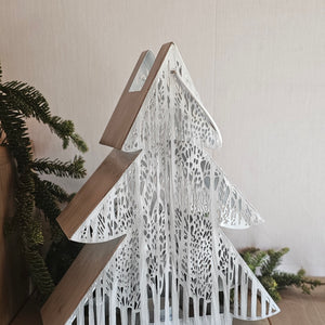 Windlicht Metall für Teelicht zum Hängen / Kerzenhalter / Kerzenständer / Dekoration Weihnachten – grau – Höhe 30 cm