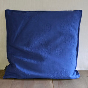 Proflax Kissen "Sydney" / Stoffkissen / Zierkissen mit Inlet – blau – Masse 40 x 40 cm - Ausstellungsstück stark reduziert