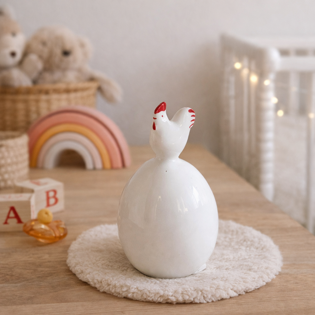 Keramik Ei „Doro“ – Oster Deko Aufsteller aus Keramik, 6 cm - verschiedene Motive und Farben