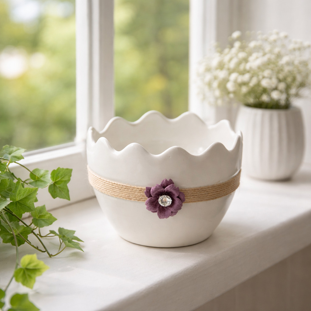 Eischale Übertopf "Dory" Ostern – verschiedene Farben – 11 x 11 x 9 cm