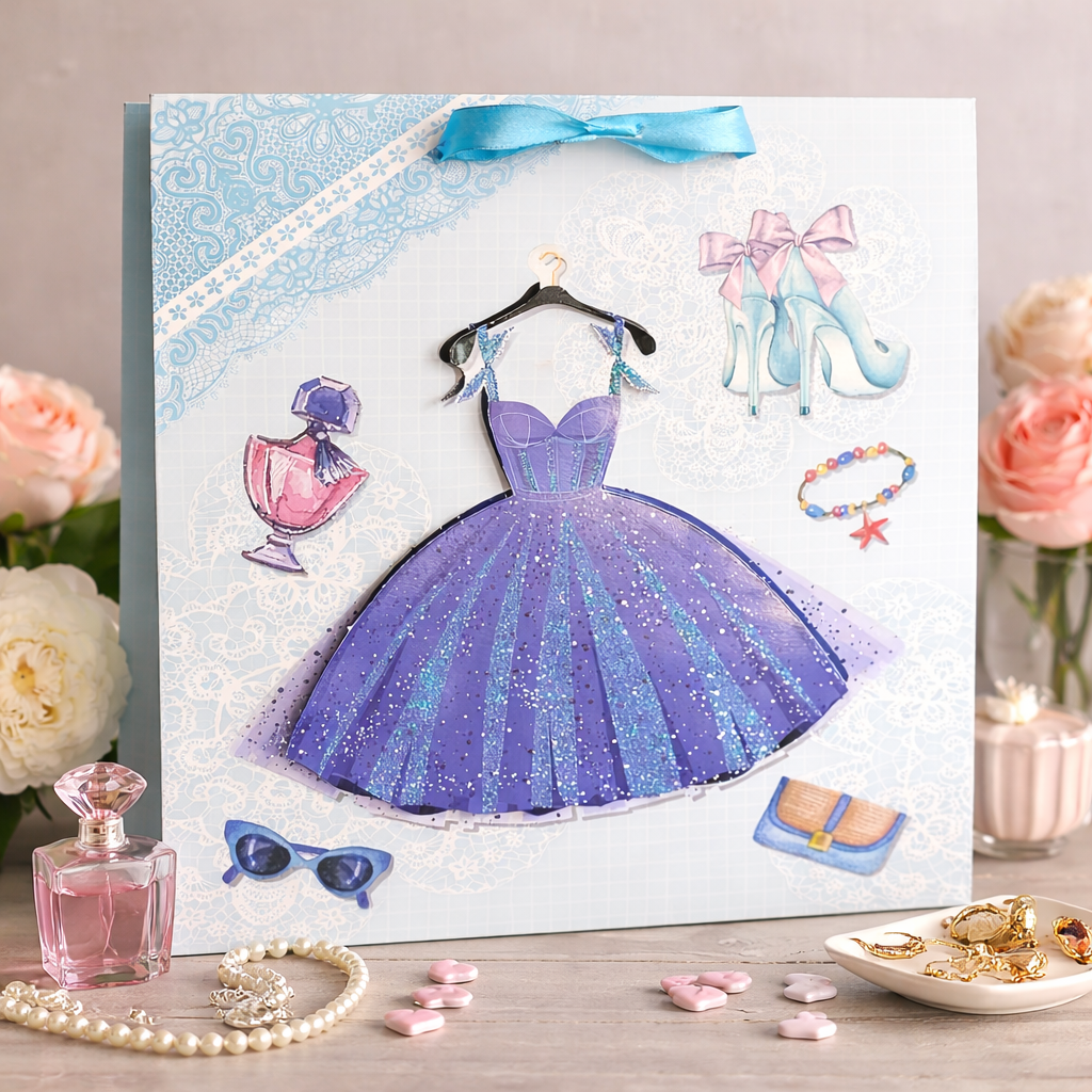 Geschenktasche / Tasche aus Papier - verschiedene Motive - 30 x 12 x 40 cm