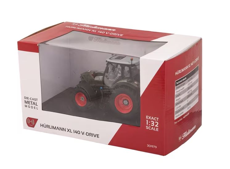 Ros Miniatur Schlepper – Hürlimann XL 140 V-Drive – Maßstab 1:32