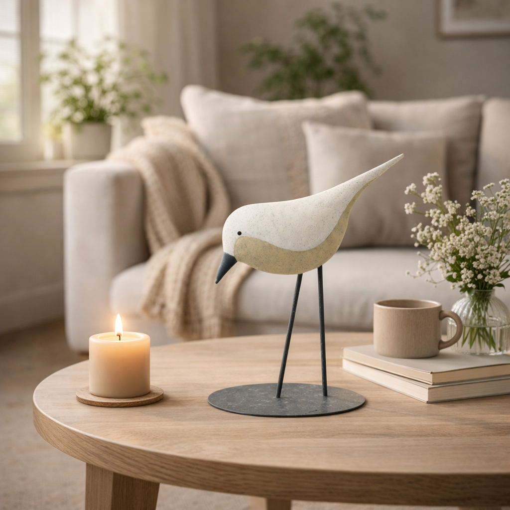 Dekovogel Dekofigur Vogel aus Metall – verschiedene Größen – verschiedene Farben