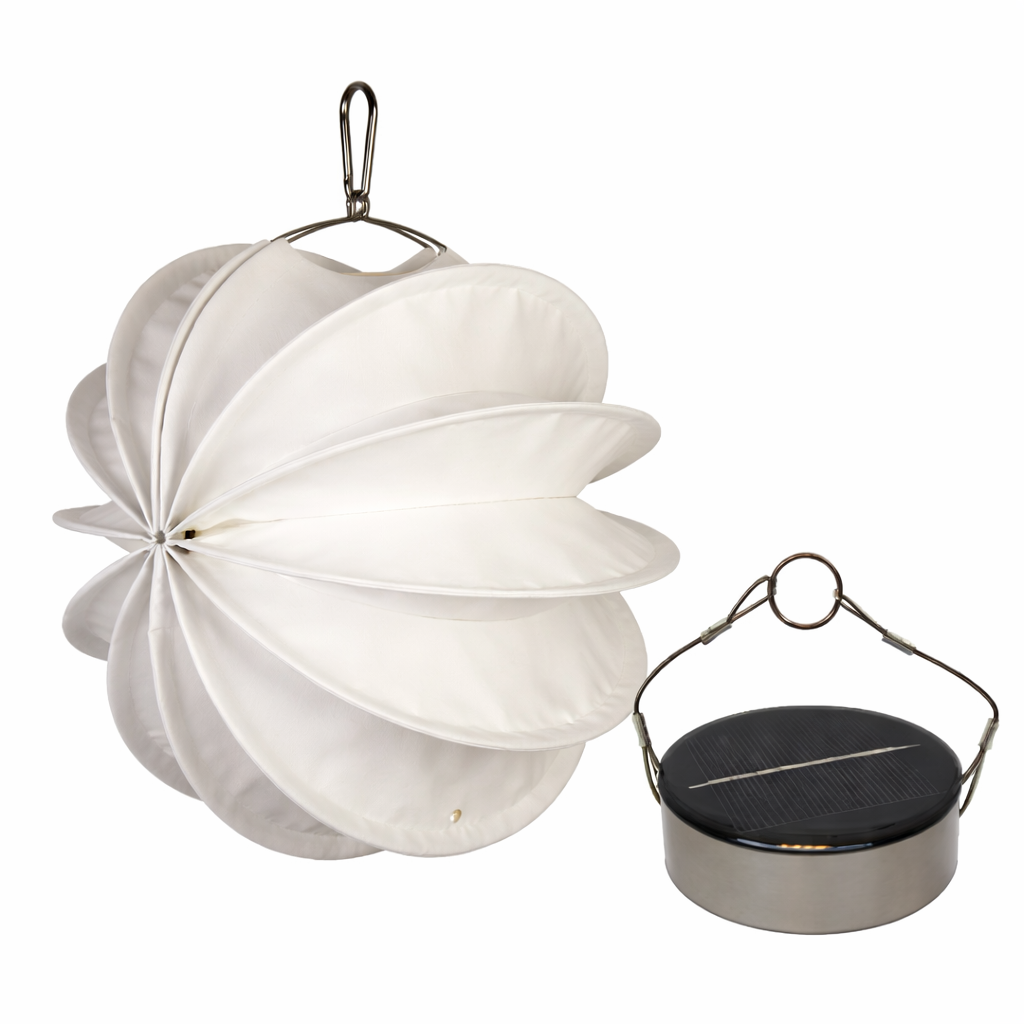 Lampion Gartenlaterne Barlooon / Wetterfester Lampion / Outdoor – verschiedene Größen – Farbe Weiss