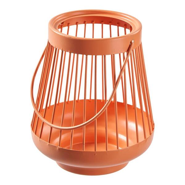 Windlicht aus Metall "Basic" – Kerzenhalter | verschiedene Farben | Höhe 15,5 cm