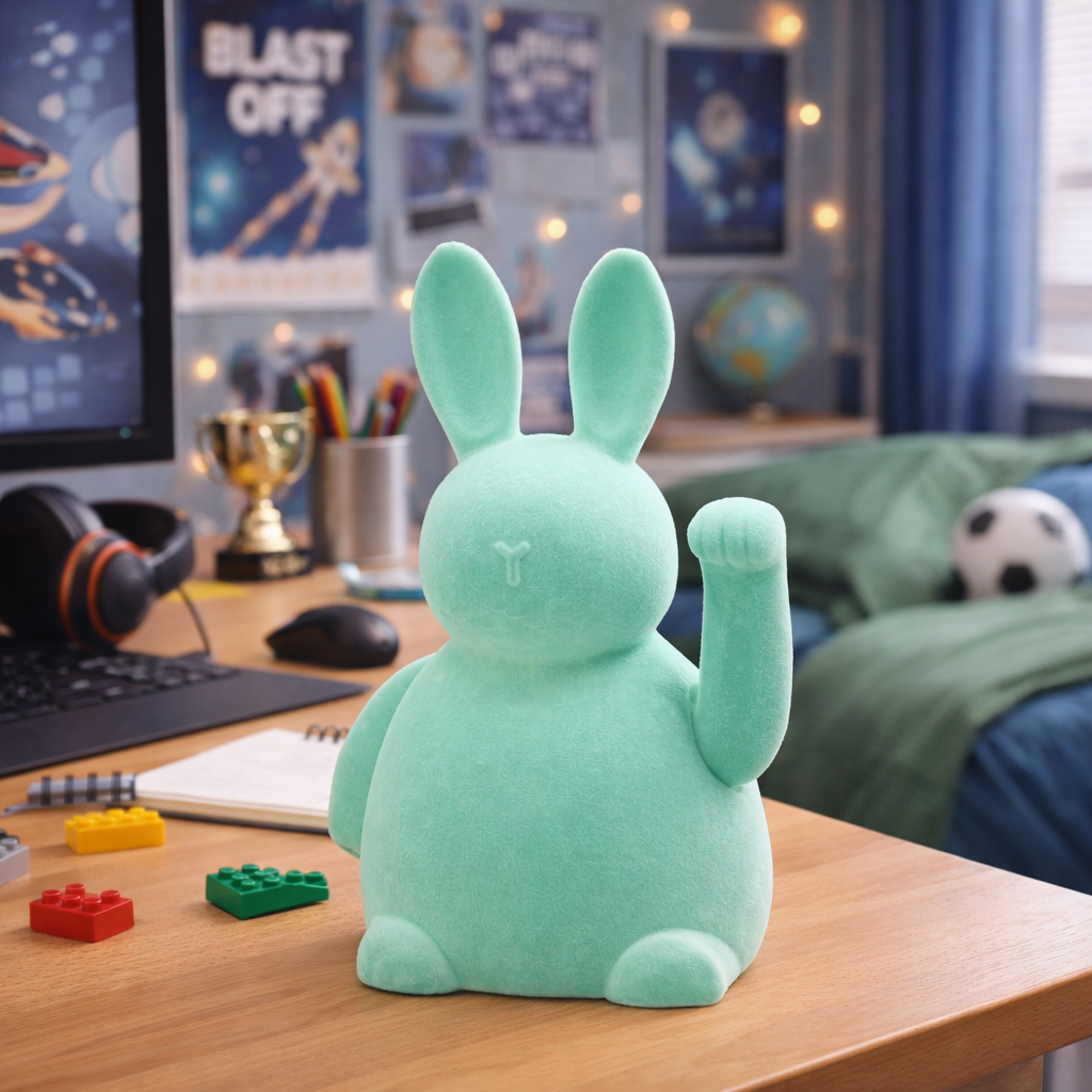Kunststoff Hase "Winky" / Winke-Hase / Aufsteller / Figur Ostern – verschiedene Farben – Höhe 16 cm