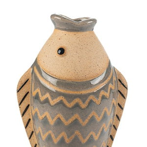 Vase / Blumenvase / Dekovase Fisch aus Keramik – verschiedene Farben / Größen