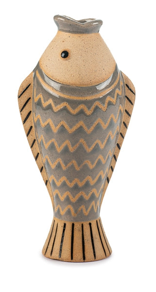 Vase / Blumenvase / Dekovase Fisch aus Keramik – verschiedene Farben / Größen
