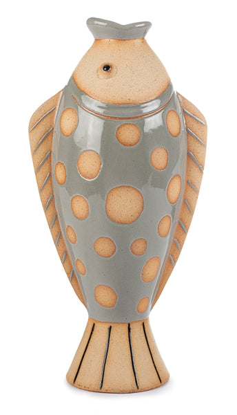 Vase / Blumenvase / Dekovase Fisch aus Keramik – verschiedene Farben / Größen