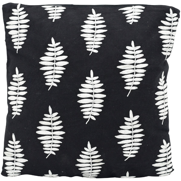 Kissen / Stoffkissen / Zierkissen mit Inlet – schwarz-weiss - verschiedene Masse