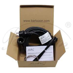 Beleuchtungs- und Montageset für außen in IP44 mit 5 Meter Kabel / Beleuchtung für Wetterfeste Lampion – Outdoor