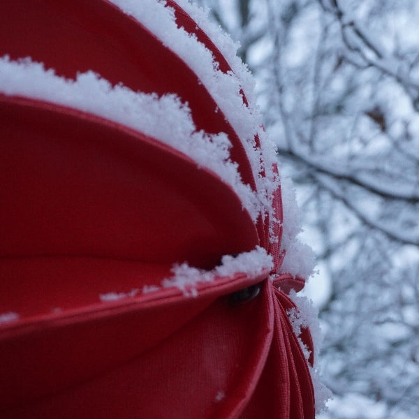 Lampion Gartenlaterne Barlooon / Wetterfester Lampion / Outdoor – verschiedene Größen – Farbe Rot