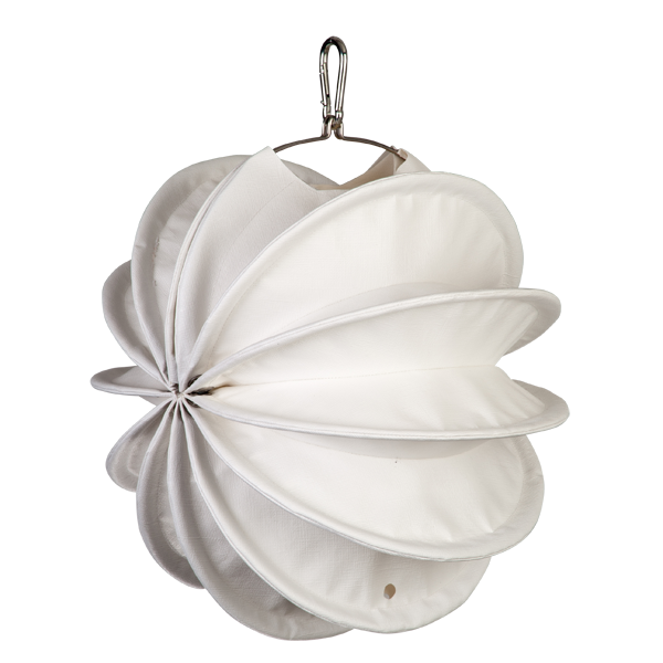 Lampion Gartenlaterne Barlooon / Wetterfester Lampion / Outdoor – verschiedene Größen – Farbe Weiss