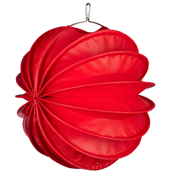 Lampion Gartenlaterne Barlooon / Wetterfester Lampion / Outdoor – verschiedene Größen – Farbe Rot