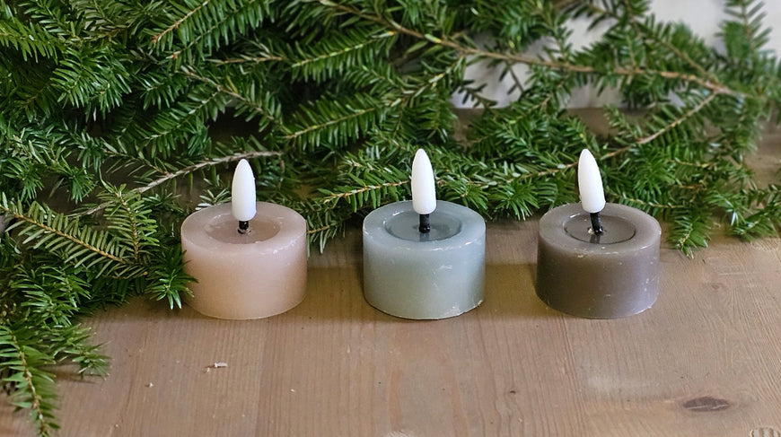 LED Teelicht Set (3 Stück) 