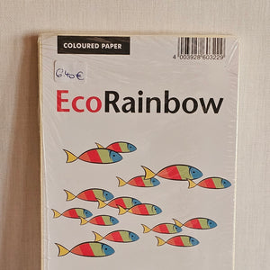 EcoRainbow Versandtaschen Briefumschläge / Kuvert DIN C6/5 (11,4 x 22,9 cm) ohne Fenster – 25 Stück– creme