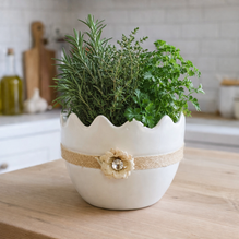 Eischale Übertopf "Dory" Ostern – verschiedene Farben – 11 x 11 x 9 cm