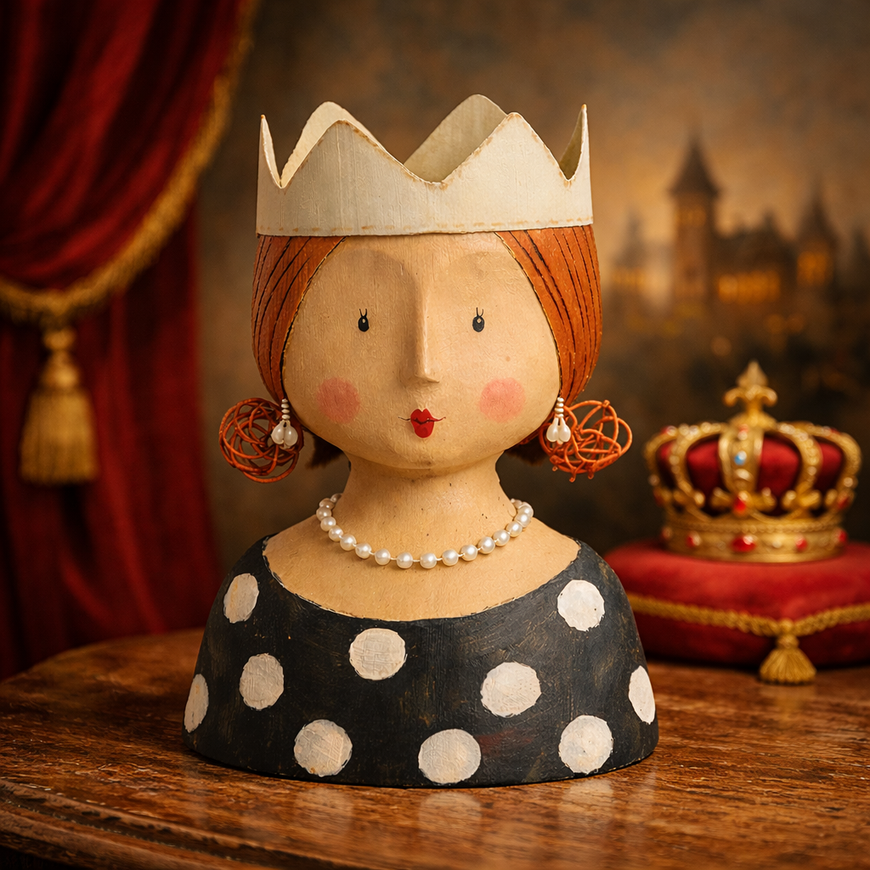 Baden Königin Kopf Lady 