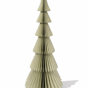 Papier Tannenbaum / Tanne "Dacia"  / Weihnachten / Aufsteller – grün – Höhe 30,5 cm