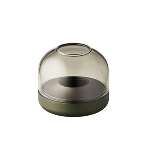 Kooduu Glow 08 Kerzenhalter / Aluminium-Glas – verschiedene Farben – Höhe 8 cm