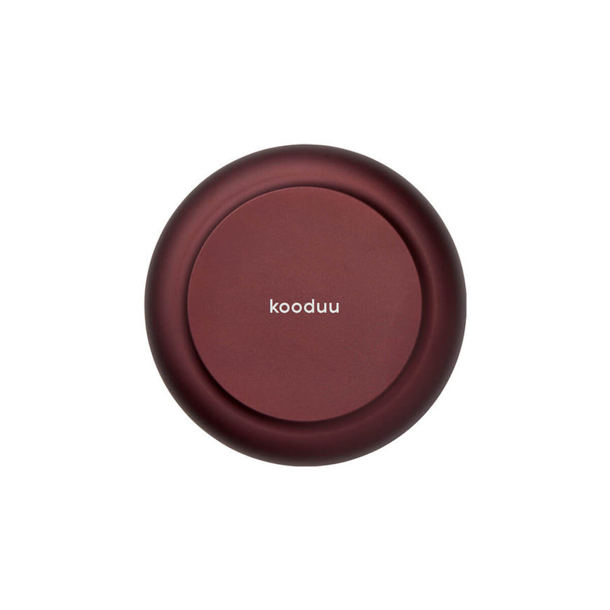 Kooduu Glow 08 Kerzenhalter / Aluminium-Glas – verschiedene Farben – Höhe 8 cm