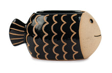Übertopf / Blumenübertopf / Blumentopf / Kräutertopf Fisch aus Keramik – verschiedene Farben / Größen