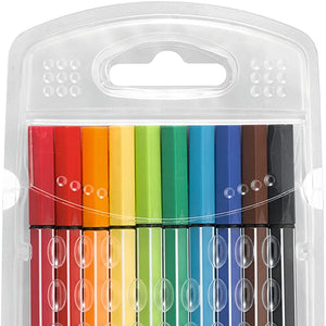 Premium-Filzstift Stabilo Pen 68 Set – 10er-Kunststoffetui – Standardfarben