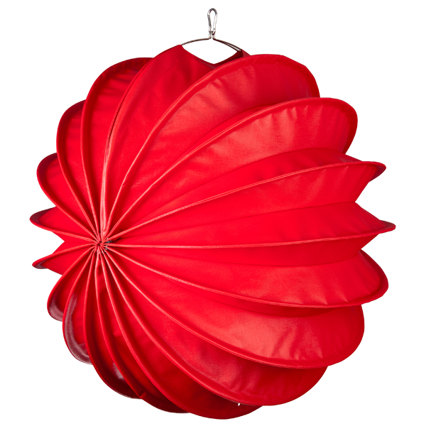 Lampion Gartenlaterne Barlooon / Wetterfester Lampion / Outdoor – verschiedene Größen – Farbe Rot