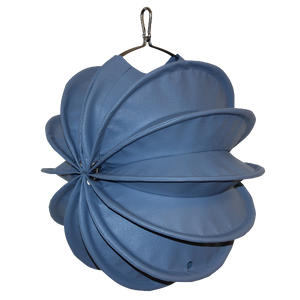 Lampion Gartenlaterne Barlooon / Wetterfester Lampion / Outdoor – verschiedene Größen – Farbe taubenblaugrau